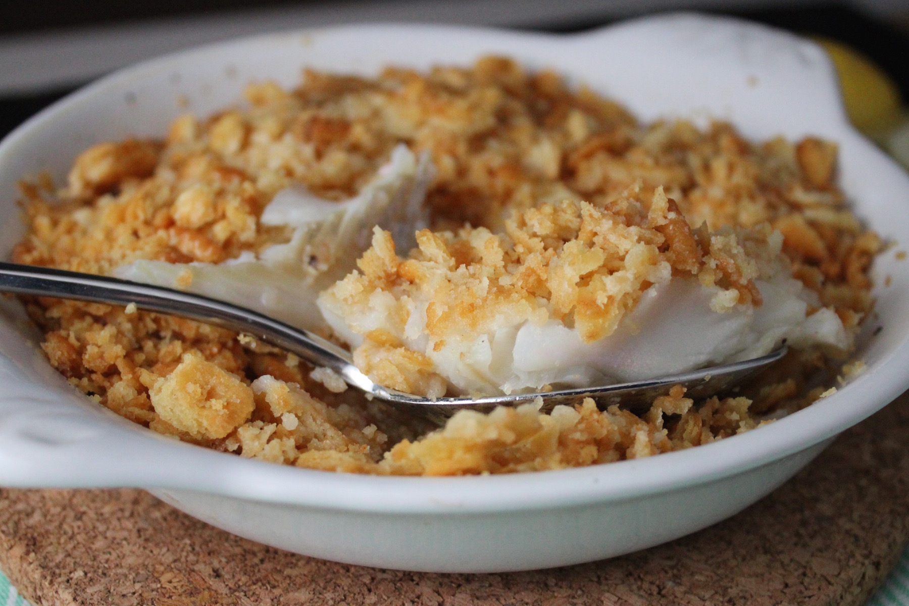 baked haddock with ritz cracker topping baked haddock with ritz cracker topping