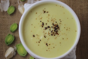 Leek and potato soup