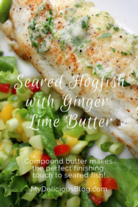 Hogfish with ginger lime