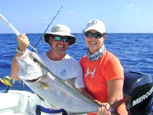 Nicole and Amberjack