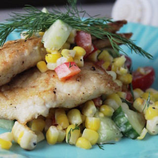 Porgy Corn Salad