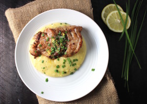 Tilefish with Polenta