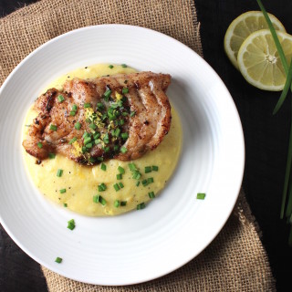 Tilefish with Polenta