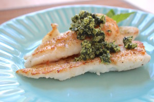 flounder with gremolata 2