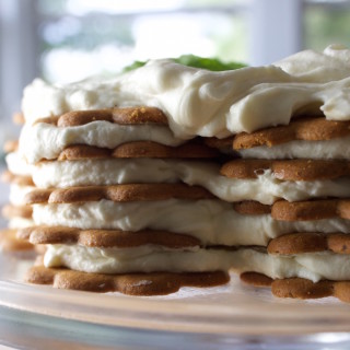 lemon ginger icebox cake