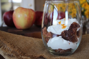 apple cake cream cheese bourbon