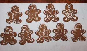 cute gingerbread men