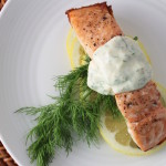 salmon with dill dijon sauce