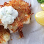 potato encrusted grouper with lemons