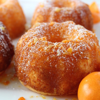 calamondin cake platter