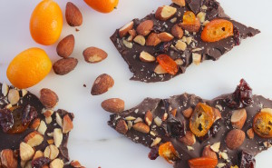 kumquat cherry almond bark