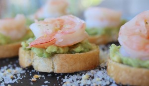 shrimp avocado toast 2