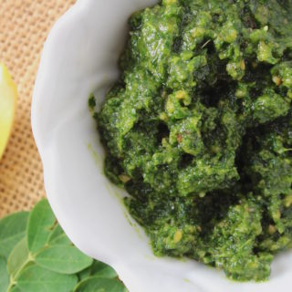 moringa pesto in bowl