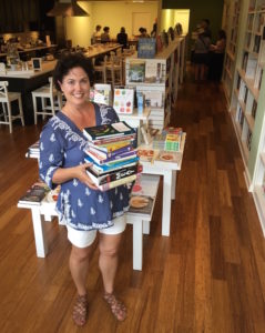 nicole coudal with books