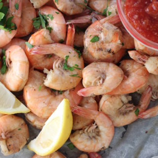 Steamed Gulf Shrimp