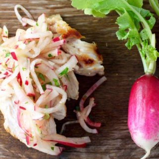 Korean radish salad