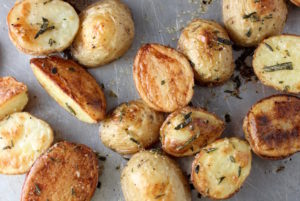 Roasted Citrus and Herb Potatoes