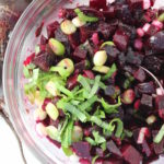 Beet Salad with Basil and Cumin