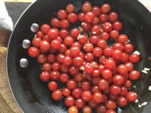 Blistered Tomatoes