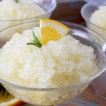 Lemon Orange Rosemary Granita