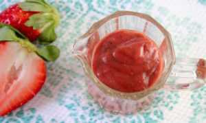 Roasted Strawberry Dressing