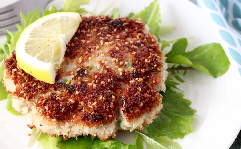 Asian Tuna Burger My Delicious Blog