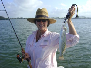 Nicole with Trout