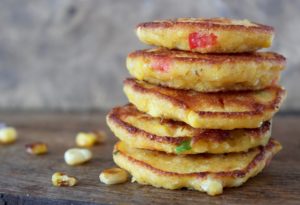 Corn Fritters Stack