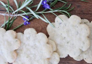 Rosemary Shortbread Cookies