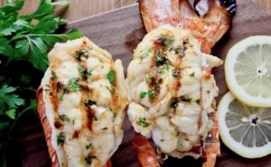 Grilled Florida Lobster Tails