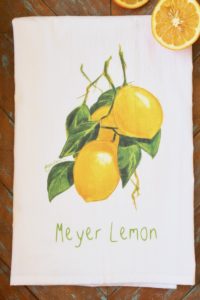 Meyer Lemon Flour Sack
