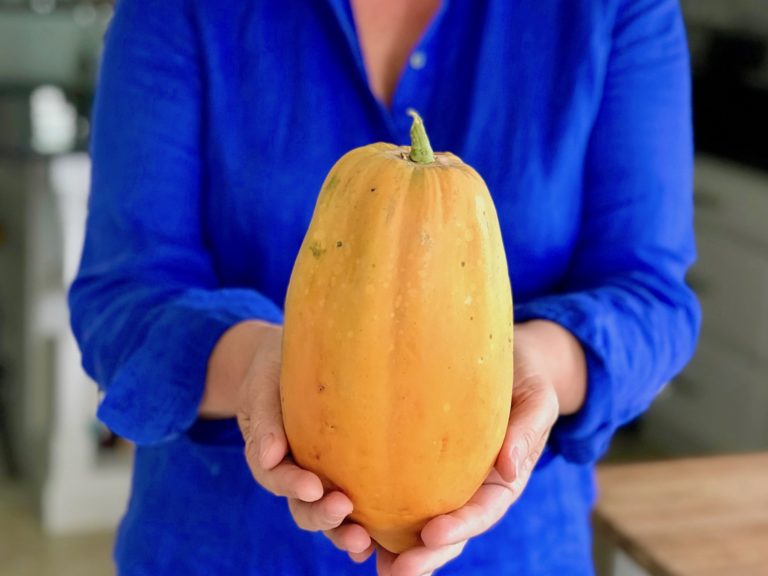 Papaya with Lime My Delicious Blog