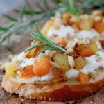 Envy Apple and Butternut Crostini