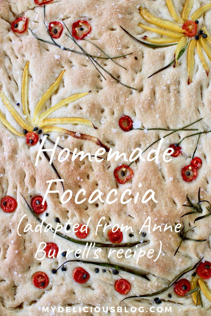 Homemade Focaccia | My Delicious Blog