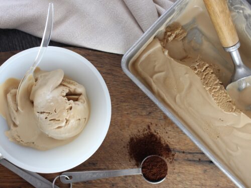 One-Step No-Churn Coffee Ice Cream, Nigella's Recipes